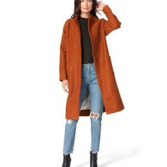 Greylin Jenna Kutcher Windermere Rachel Boucle Coat - Picture 5 of 11